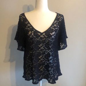 Adorable lace shirt